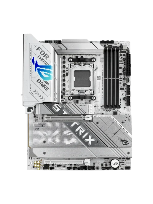 Asus Материнская плата ROG STRIX X870-A GAMING WIFI AM5 AMD X870, белый, фото 2