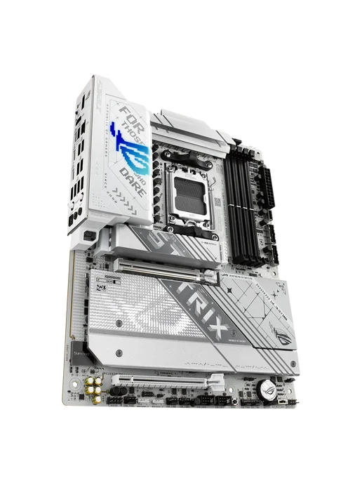 Asus Материнская плата ROG STRIX X870-A GAMING WIFI AM5 AMD X870, белый, фото 3