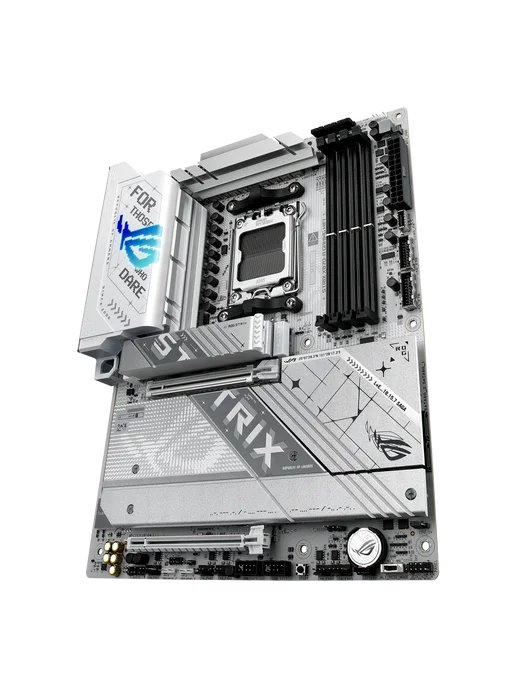 Asus Материнская плата ROG STRIX X870-A GAMING WIFI AM5 AMD X870, белый, фото 4