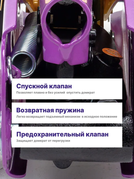 MEGATOOLS Домкрат автомобильный подкатной гидравлический 2т, 135-310мм, гидравлический 135-310мм, фото 5