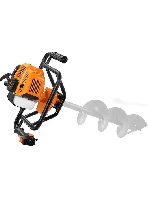 CARVER Мотобур, ледобур, ямобур бензиновый AG-152 000 +ПОДАРОК!, 1,1 л, фото 7