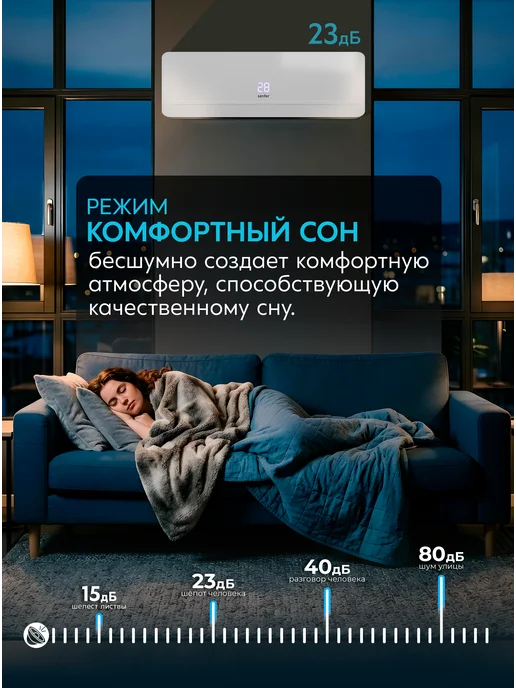 Senfer Сплит-система инверторная 7I, белый, фото 8