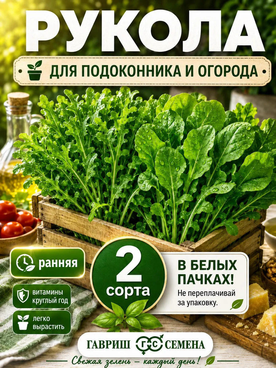 Семена Рукколы для посадки