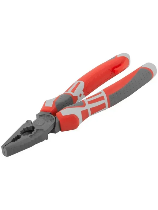 FIT FINCH INDUSTRIAL TOOLS FIT Плоскогубцы 20 см пассатижи комбинированные CRV + тефлон, серый, фото 3