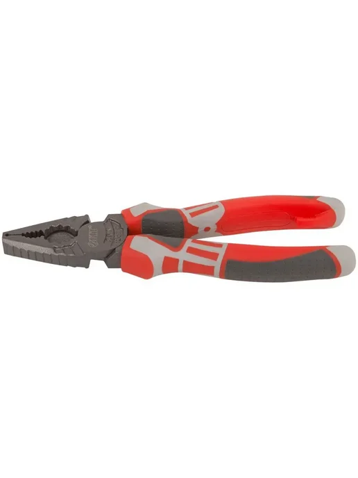 FIT FINCH INDUSTRIAL TOOLS FIT Плоскогубцы 20 см пассатижи комбинированные CRV + тефлон, серый, фото 4
