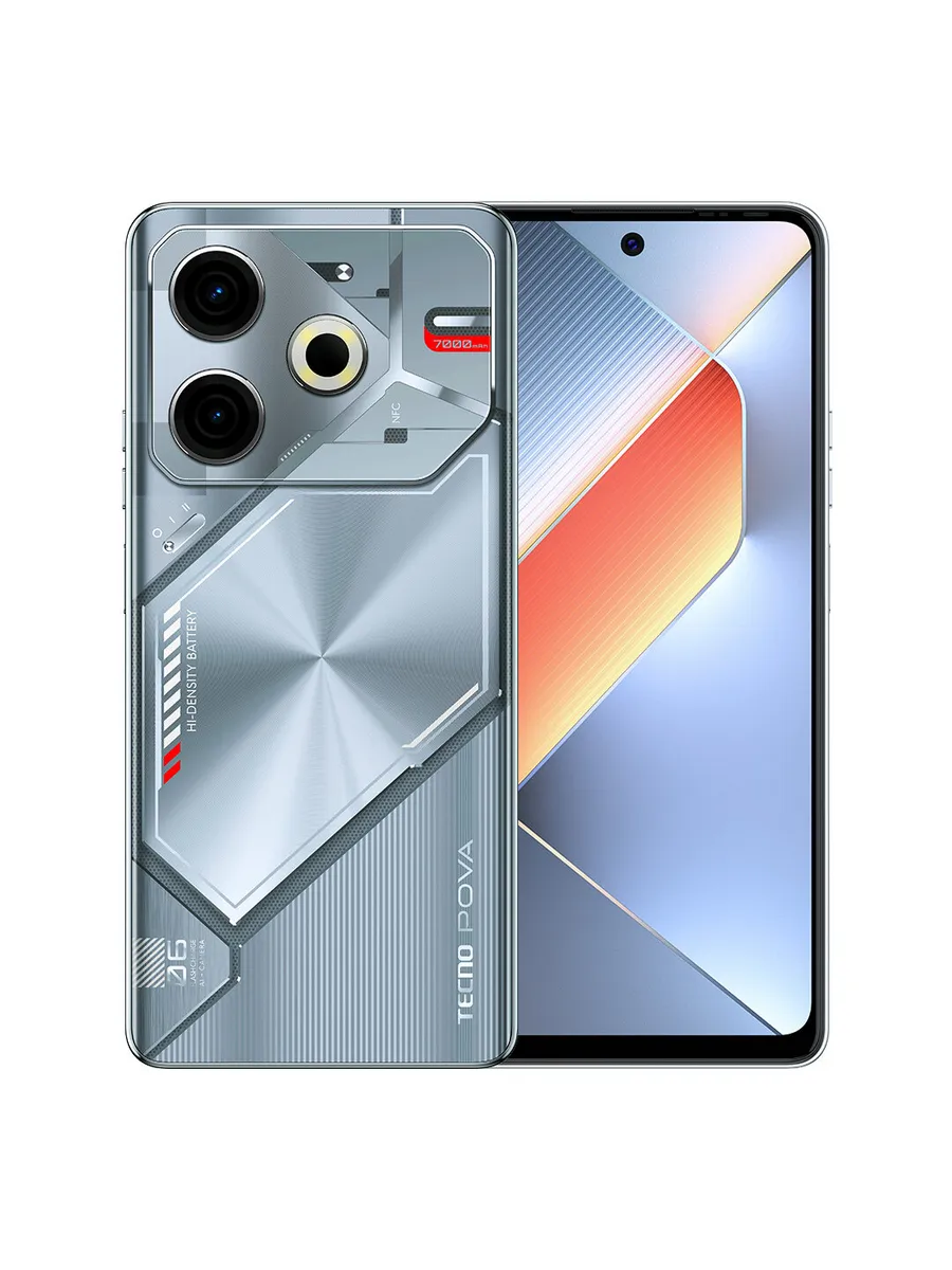 TECNO Смартфон Pova Neo 6 8 256Гб серебристый
