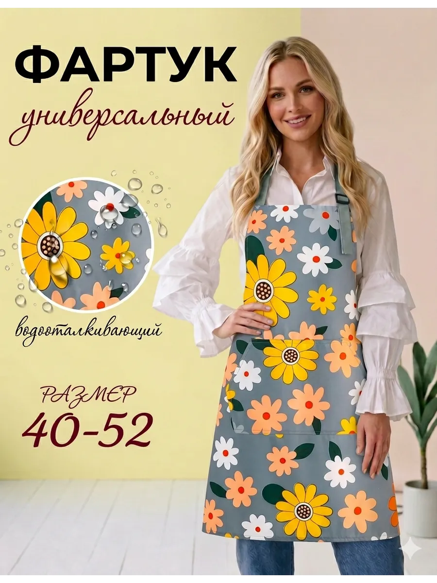 Фартук кухонный непромокаемый