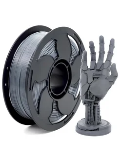Пластик PETG для 3D-принтера 1кг, 1.75мм Grey Spetime 370533727 купить за 1 015 ₽ в интернет-магазине Wildberries