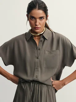 Блузка летняя с коротким рукавом pinterest ZARINA 370549526 купить за 1 534 ₽ в интернет‑магазине Wildberries