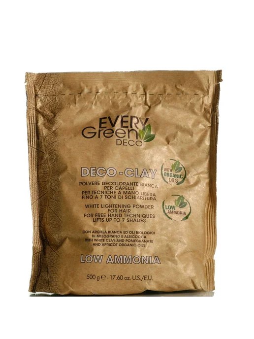 Dikson Every Green DECO Clay Осветляющая крем-пудра для волос, зеленый, фото 2