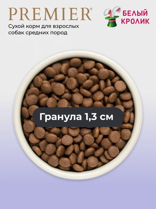 Сухой корм PREMIER для собак, индейка, лосось, 3 кг, фото 6