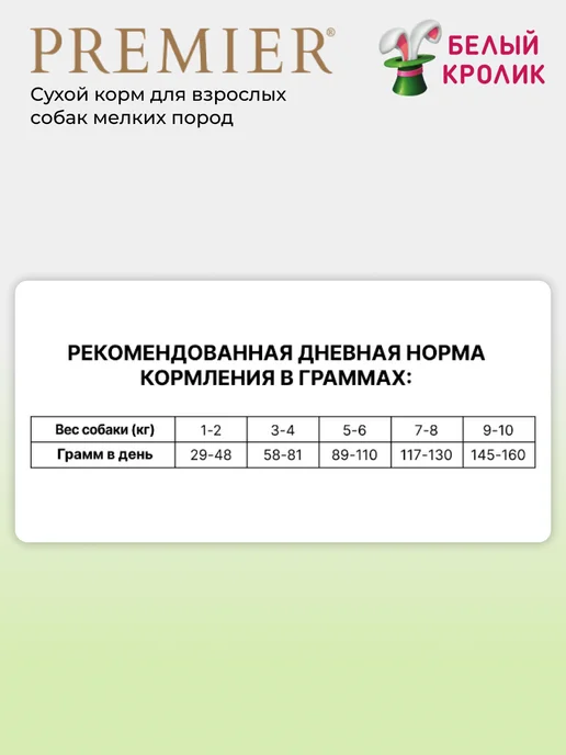 Сухой корм PREMIER для собак, индейка, ягненок, 8 кг, фото 5