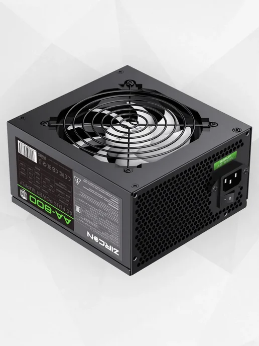 Zircon Блок питания для ПК 800W AA-800 APFC ATX, 800 Вт, фото 2