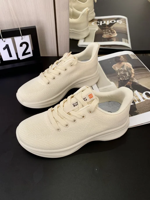 STARLACES Кроссовки, бежевый, фото 2