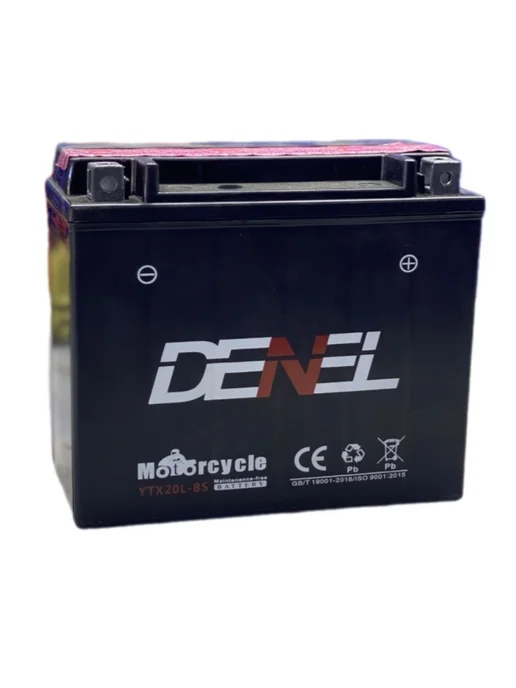 DENEL Аккумулятор 20Ah- +, вариант, фото 2