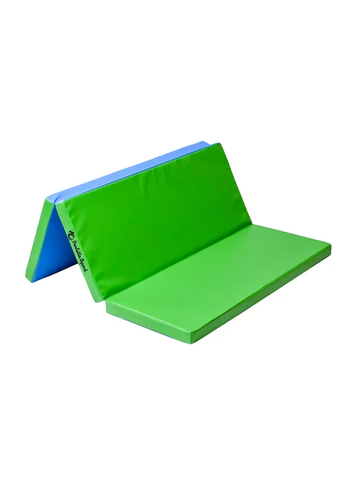 Perfetto Sport Мат спортивный 100 х 120 х 5(№22) салатово-голубой складной, 100x120x5, фото 7