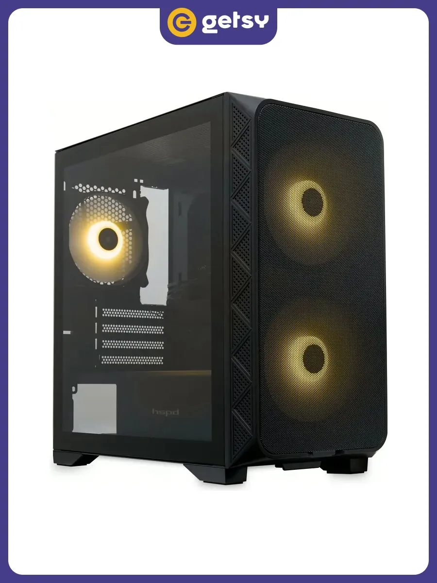 Корпус для компьютера M321-TGBK-ARGB