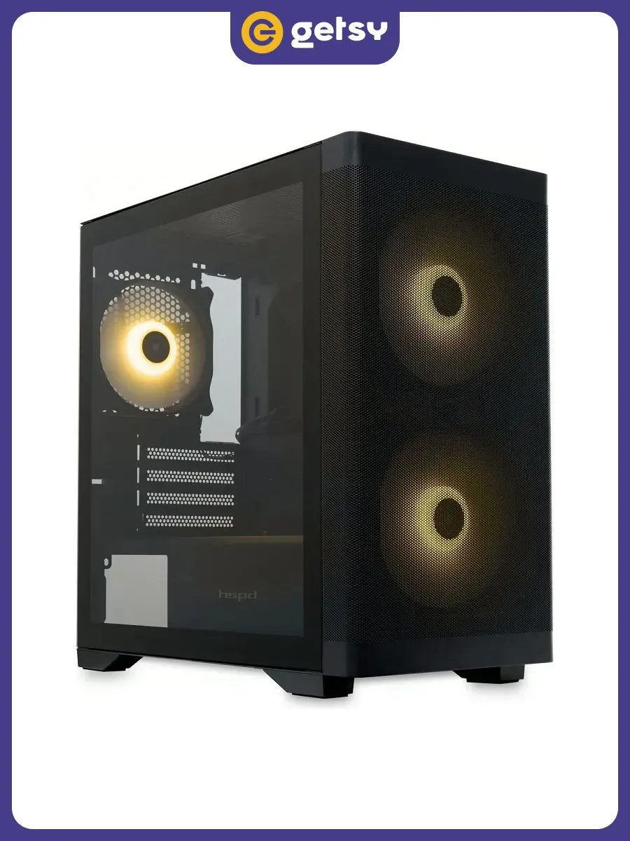 Корпус для компьютера M320-TGBK-ARGB