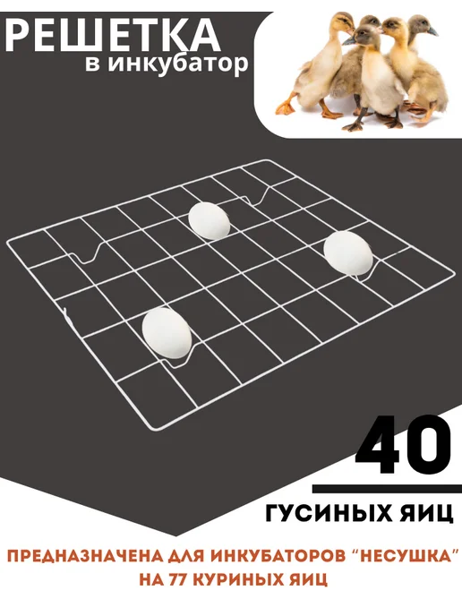 Несушка Решетка для гусиных яиц, белый