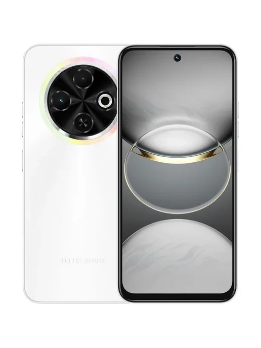 Смартфон TECNO Spark 30C 3/128 ГБ, белый, фото 2
