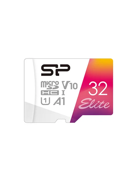 Silicon Power Карта памяти Elite microSDHC UHS-I Class 10 32GB с адаптером, 32 ГБ, фото 2