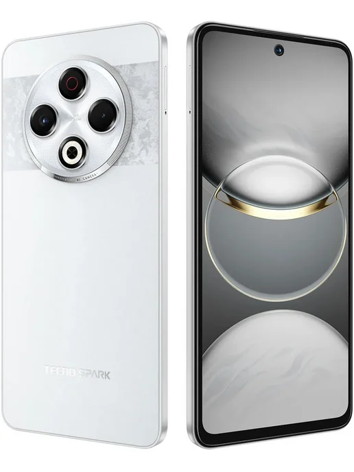 Смартфон TECNO Spark 30 8/128 ГБ, белый, фото 8
