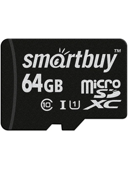 SmartBuy original Карта памяти SmartBuy microSDXC UHS-I Class 10 64GB, 64 ГБ