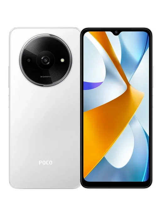 Смартфон Xiaomi C61 4/128 ГБ, белый, фото 2