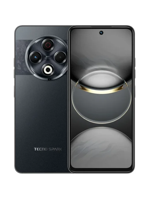 Смартфон TECNO Spark 30 8/256 ГБ, черный, фото 2