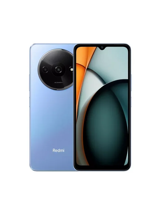 Смартфон Xiaomi Redmi A3 4/128 ГБ, синий, фото 2