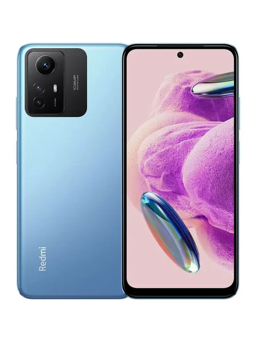 Смартфон Xiaomi Redmi Note 12S 8/256 ГБ, голубой, фото 2