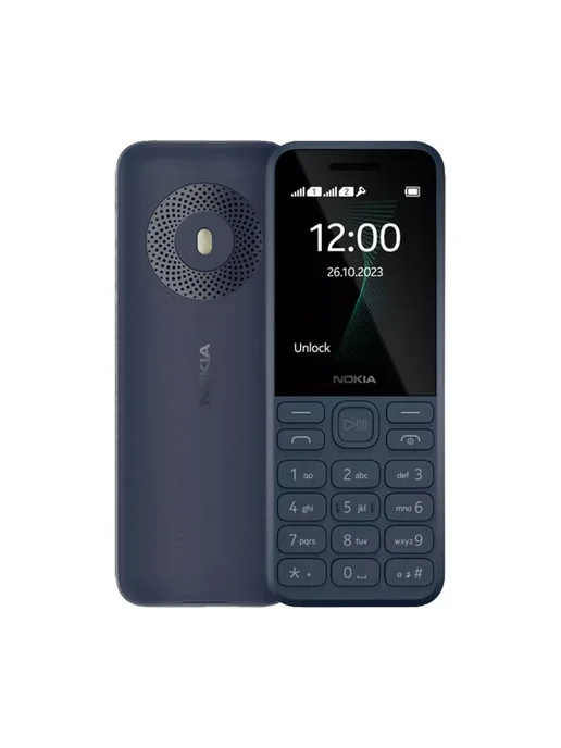 nokia Мобильный телефон 130 Dual SIM TA-1576 Dark Blue, синий