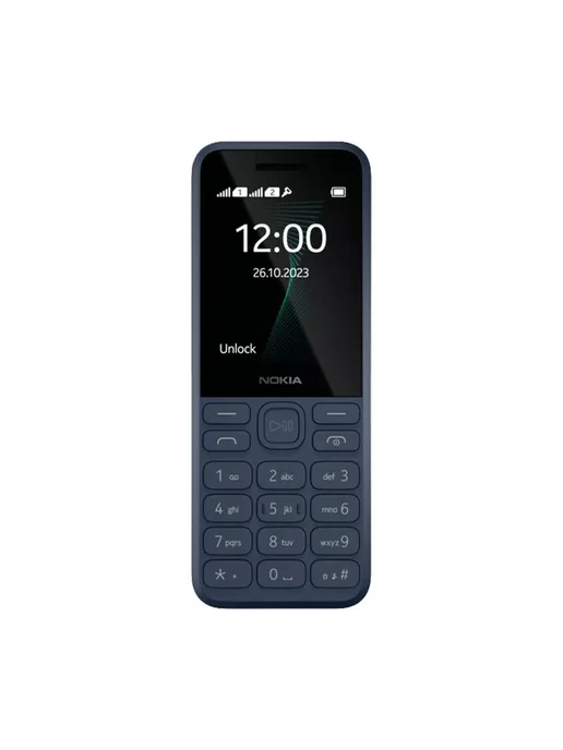 nokia Мобильный телефон 130 Dual SIM TA-1576 Dark Blue, синий, фото 2