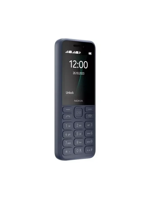 nokia Мобильный телефон 130 Dual SIM TA-1576 Dark Blue, синий, фото 6
