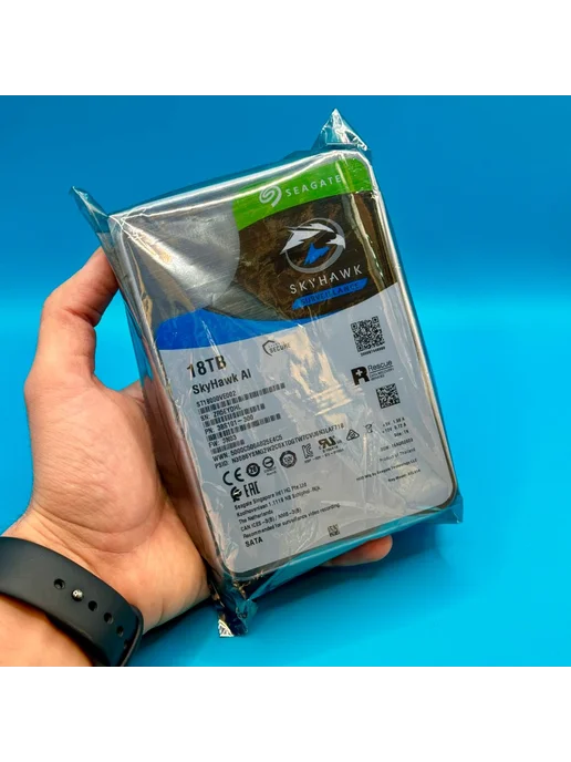seagate Жесткий диск 18Тб Skyhawk ST18000VE002, 18 ТБ, фото 2