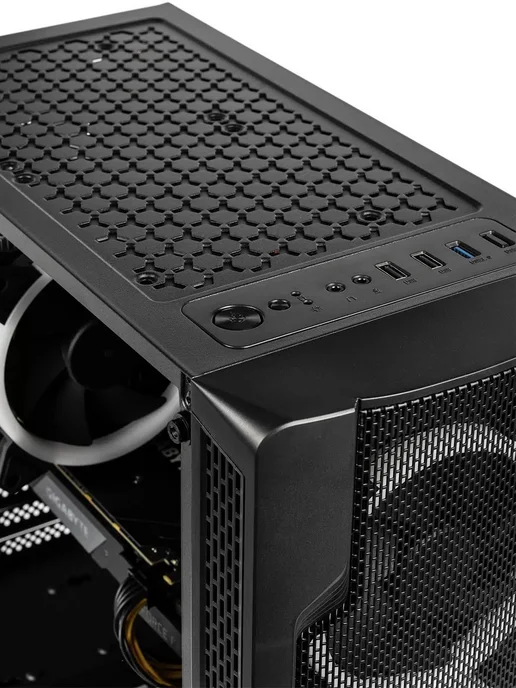 Intel i7 RX5700XT ИГРОВОЙ КОМПЬЮТЕР пк системный блок, черный, фото 6