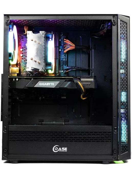 Intel i7 RX5700XT ИГРОВОЙ КОМПЬЮТЕР пк системный блок, черный, фото 8