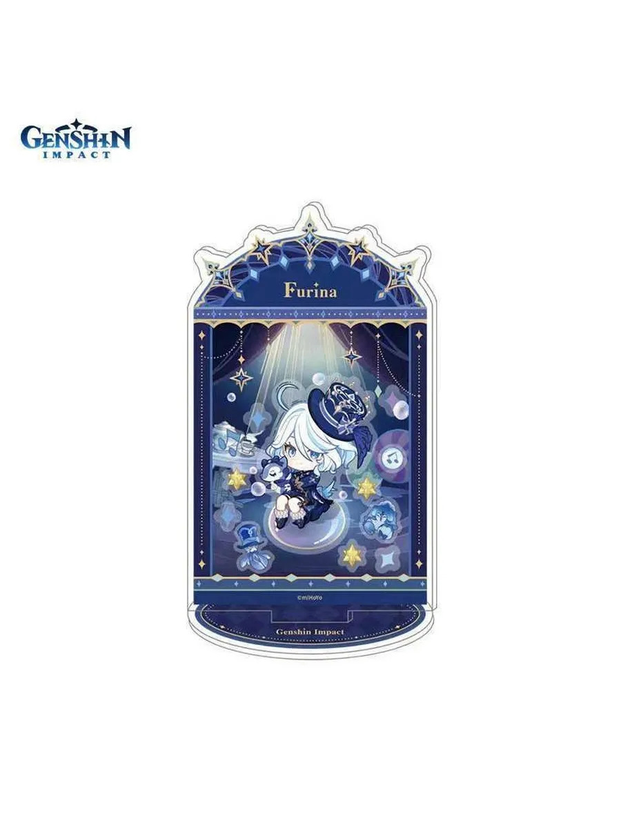 Акриловая фигурка Genshin Фурина Furina Starlight Letters
