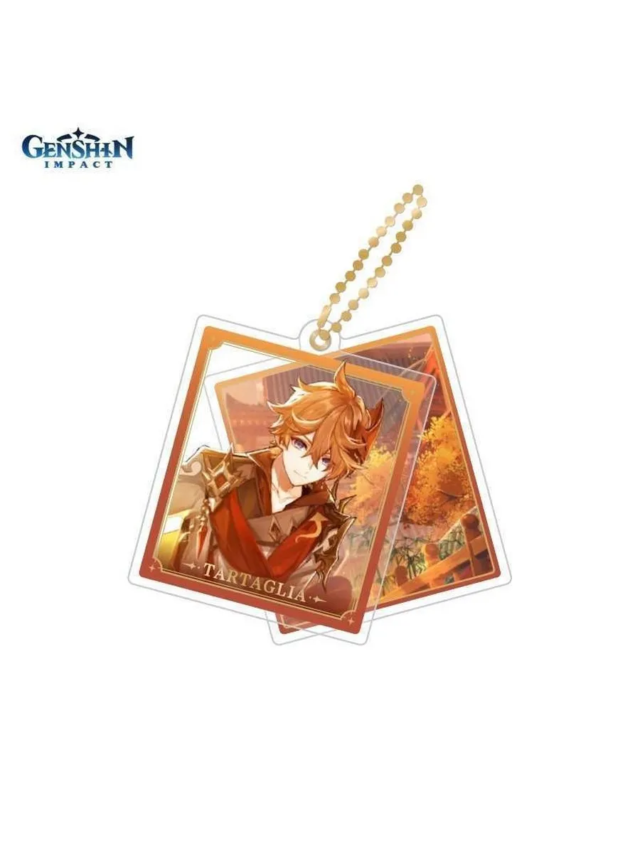 Брелок акриловый Геншин Импакт Character Strap Tartaglia