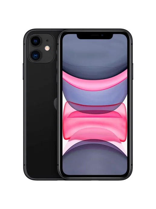 Смартфон Apple iPhone 11 128 ГБ, черный