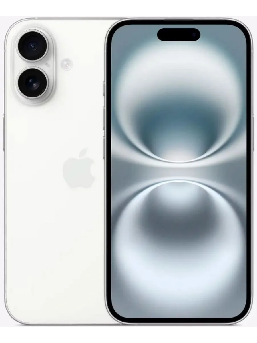 Apple Смартфон iPhone 16 8 256GB White белый