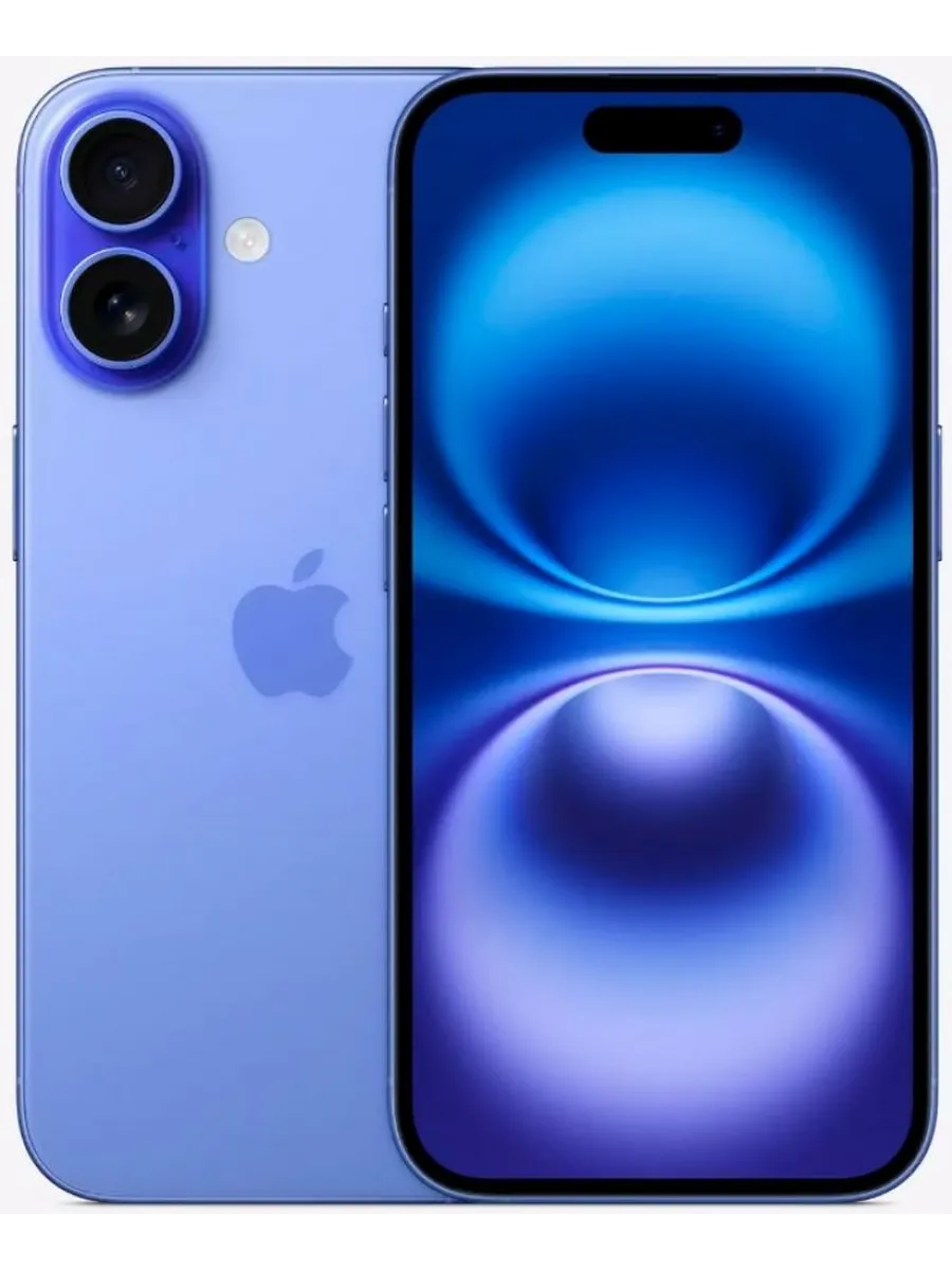 Apple Смартфон iPhone 16 128GB Ultramarine синий