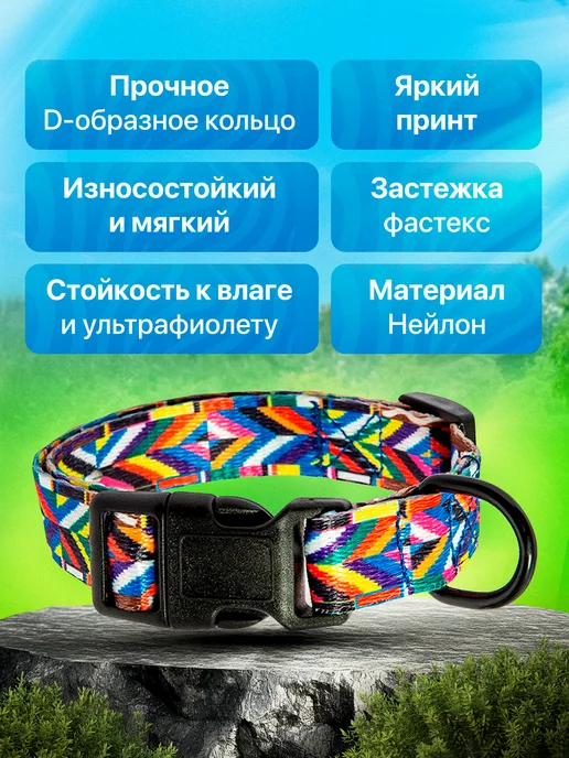 PetsVector Ошейник для собак, фиолетовый, фото 2