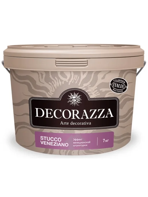Decorazza Декоративная штукатурка Декорацца Stucco Veneziano 7кг, 7 кг