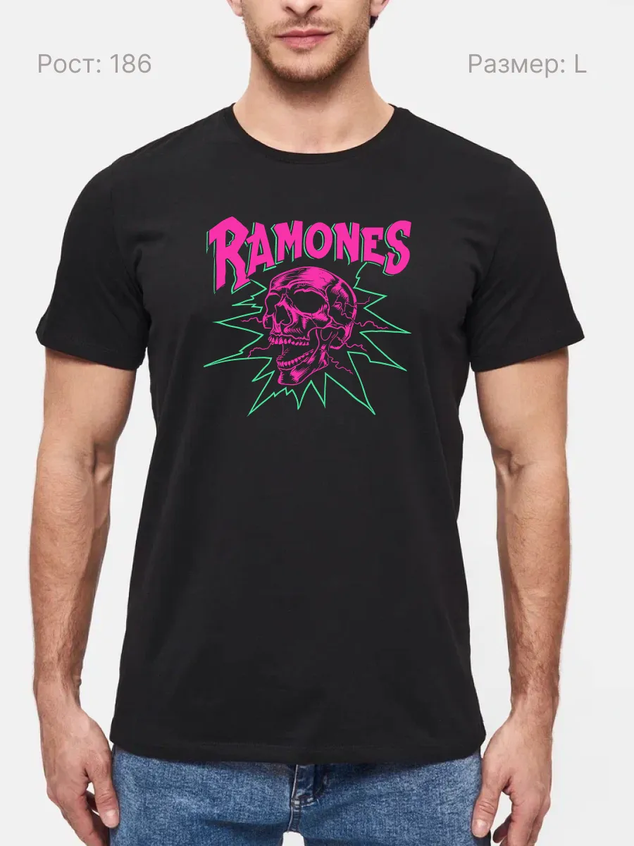 Футболка Ramones панк