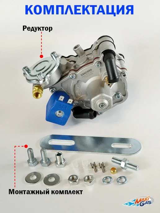 Редуктор ГБО TOMASETTO Nordic AT09 от LTK 170 л.с, 125 л, фото 3