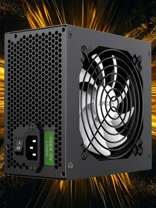 Zircon Блок питания для ПК 600W AK-600 120mm ATX BOX, 600 Вт, фото 6