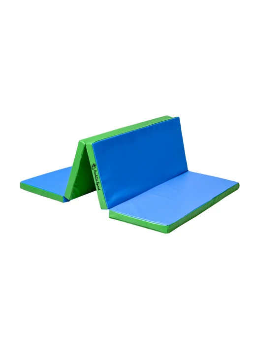 Perfetto Sport Мат спортивный 100 х 200 х 5 (№24) сине-зеленый складной, 100x200x5, фото 6