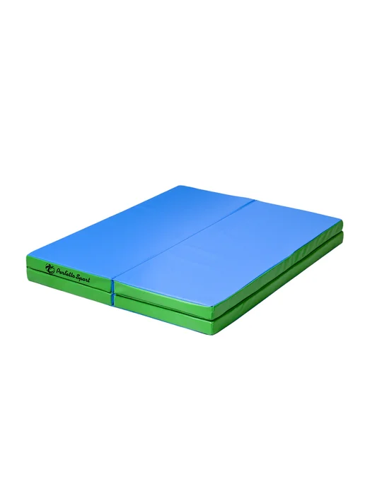 Perfetto Sport Мат спортивный 100 х 200 х 5 (№24) сине-зеленый складной, 100x200x5, фото 8