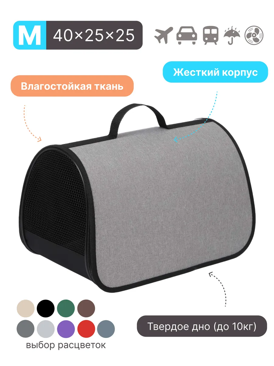 Сумка переноска для кошек и собак с ручкой
